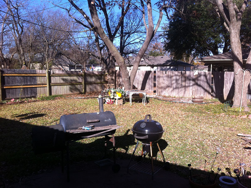 Fence Installation Before & After