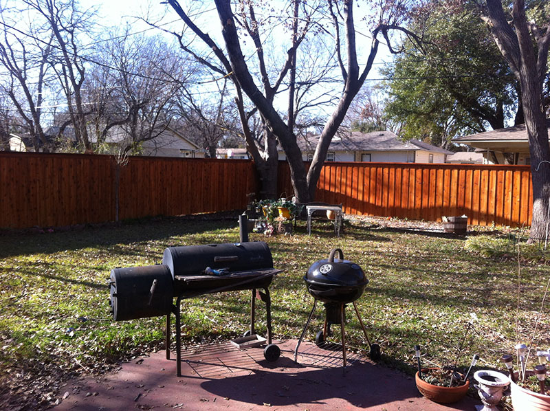 Fence Installation Before & After