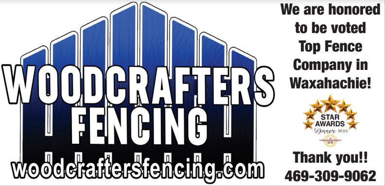 Woodcrafters Fencing Voted Top Fence Company in Waxahachie!