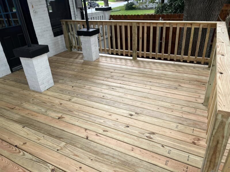 wood deck wood deck