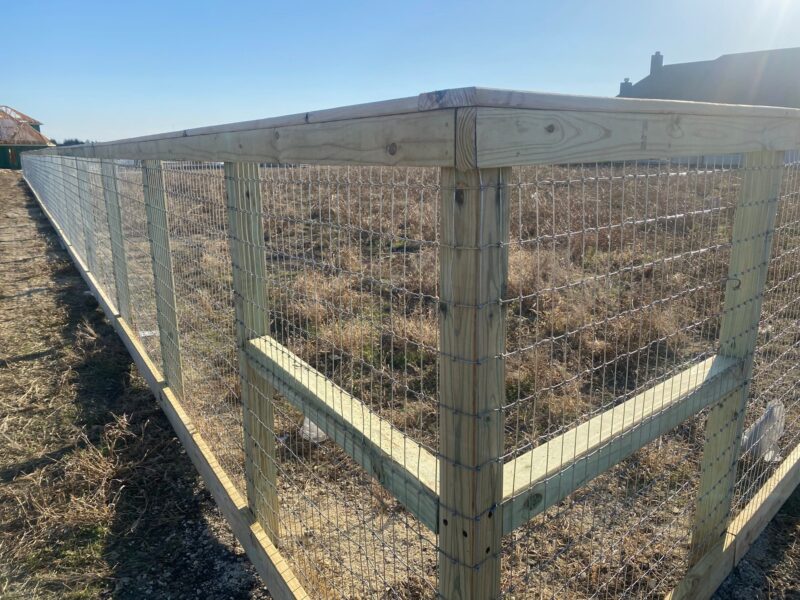 Split rail fencing Split rail fencing