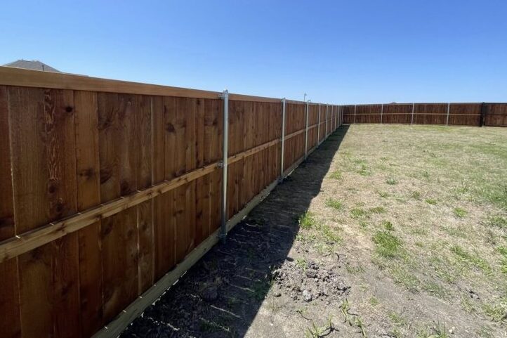 fence staining
