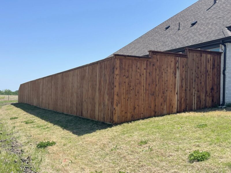 prepare for fence installation 