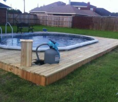 outdoor living pool